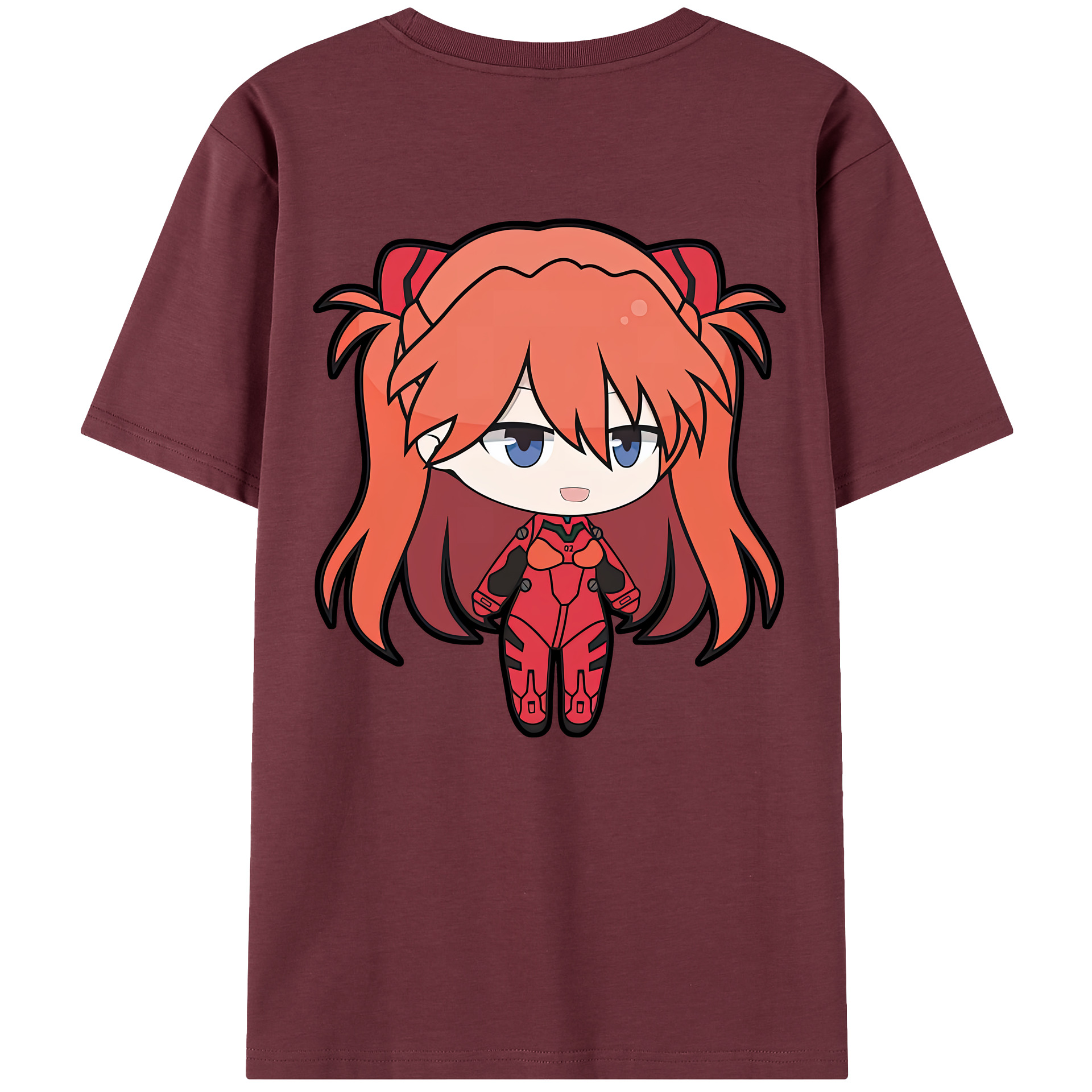 （画像用） EVA 新世紀エヴァンゲリオン 綿100％半袖Tシャツ（背面プリント）